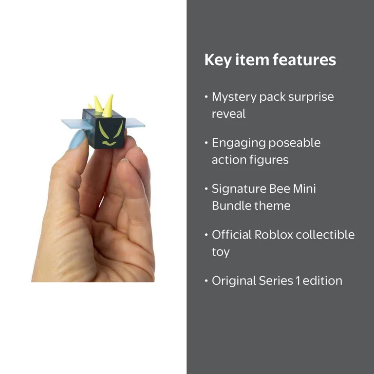 PhatMojo Roblox Series 1 Bee Mini Bundle, Action Figures, Mystery