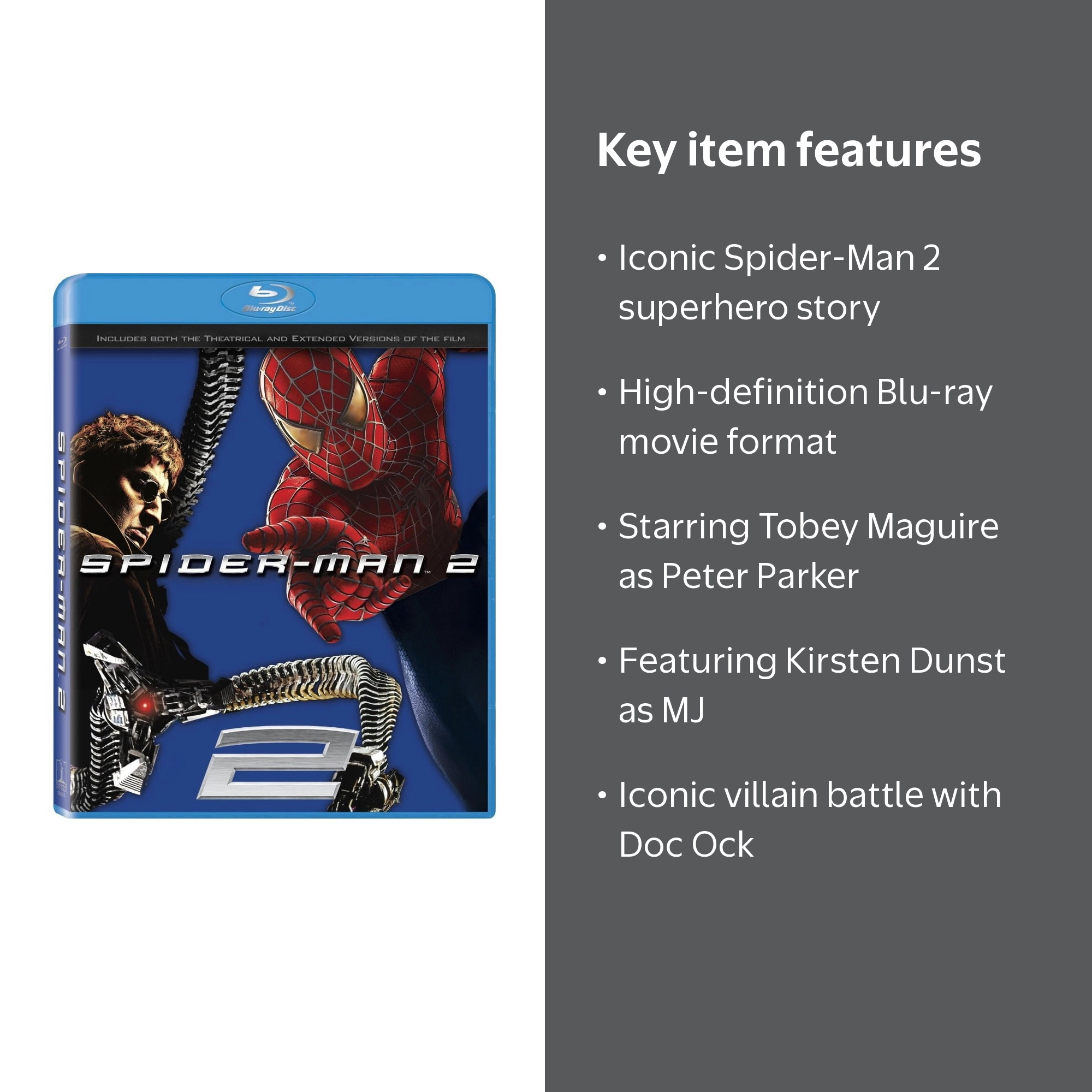 Spider-Man 2 (Blu-ray) - Walmart.com