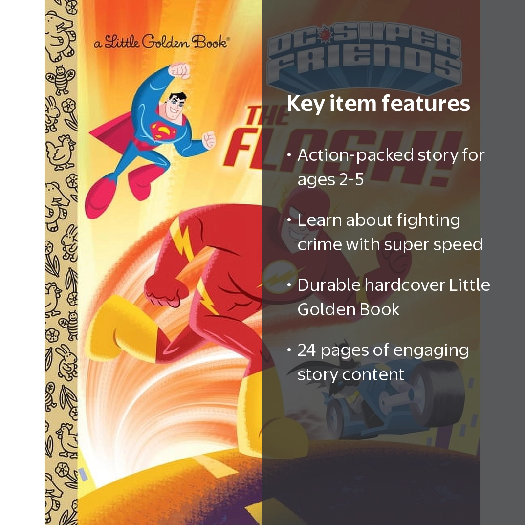 The Flash! (DC Super Friends) (Hardcover) - Walmart.com