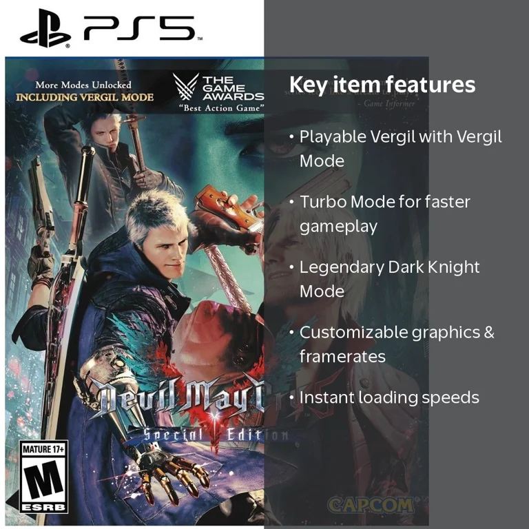 Capcom, Devil May Cry 5 Special Edition, PlayStation 5 - Walmart.com