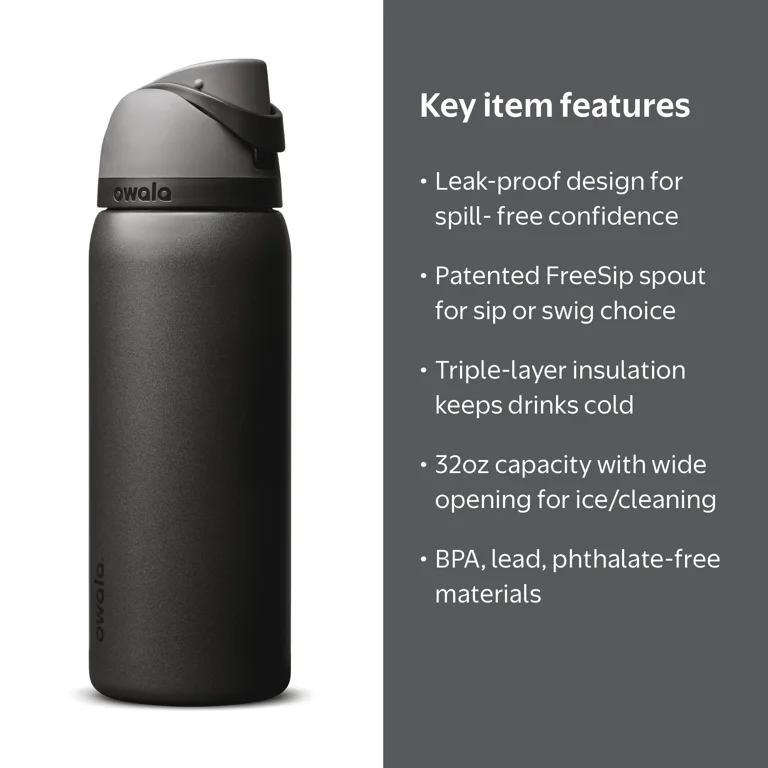 Owala 32oz FreeSip® Stainless Steel Insulated Water Bottle