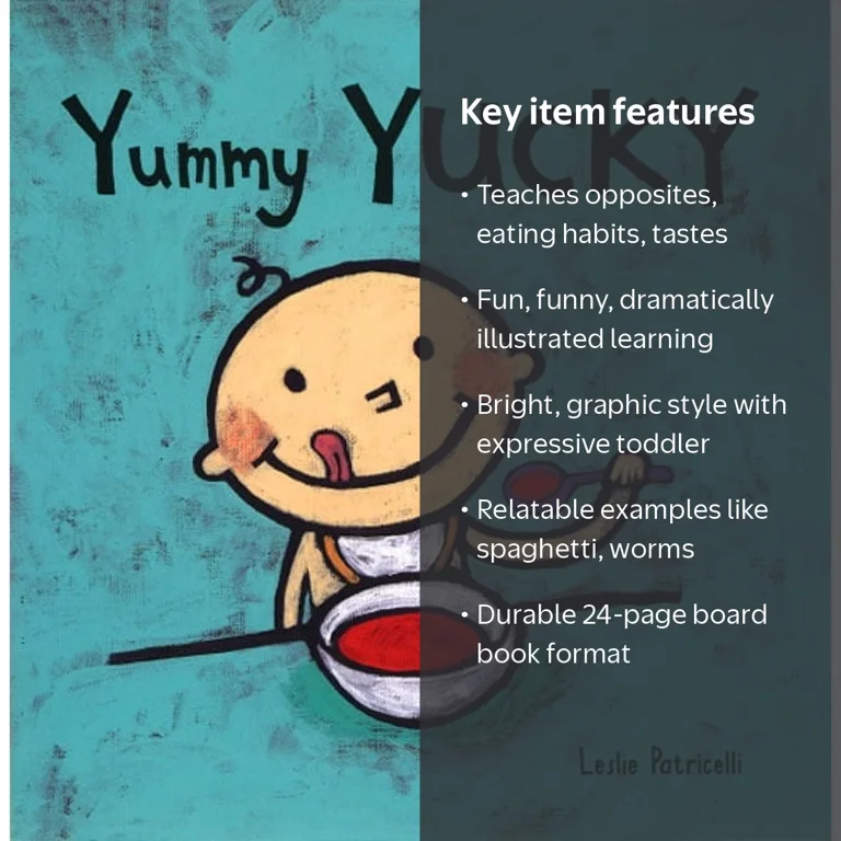 LesliePatricelli Yummy Yuckyなど絵本16冊セット Leslie Patricelli, Board Book, Yummy Yucky, Learning Opposites