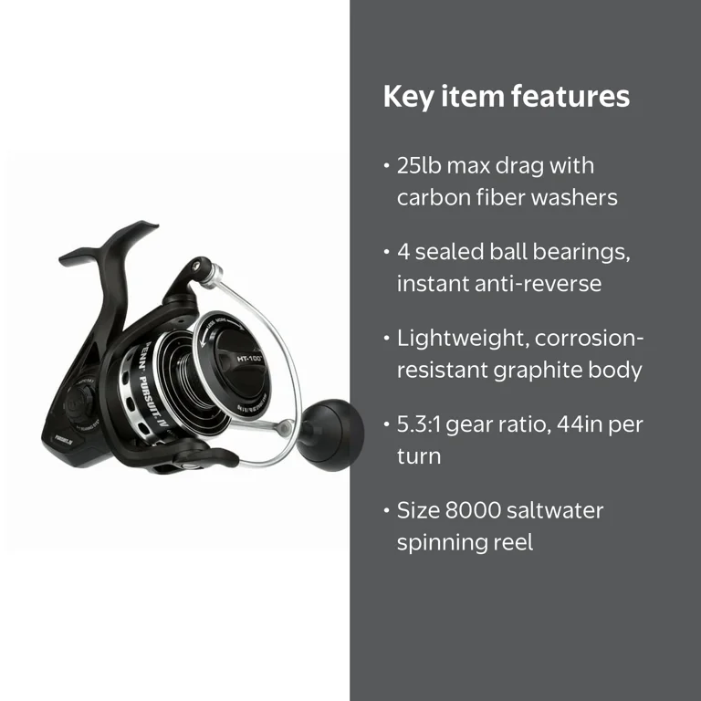 new penn spinning reel Authority Its Full Metal Body provides superior control and leverage Penn Authority Spinning Reel 3500