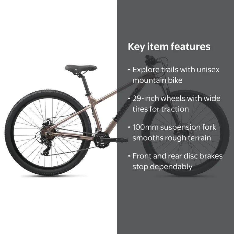 Mongoose Switchback Comp, Unisex Mountain Bike, 29- Inch Wheel