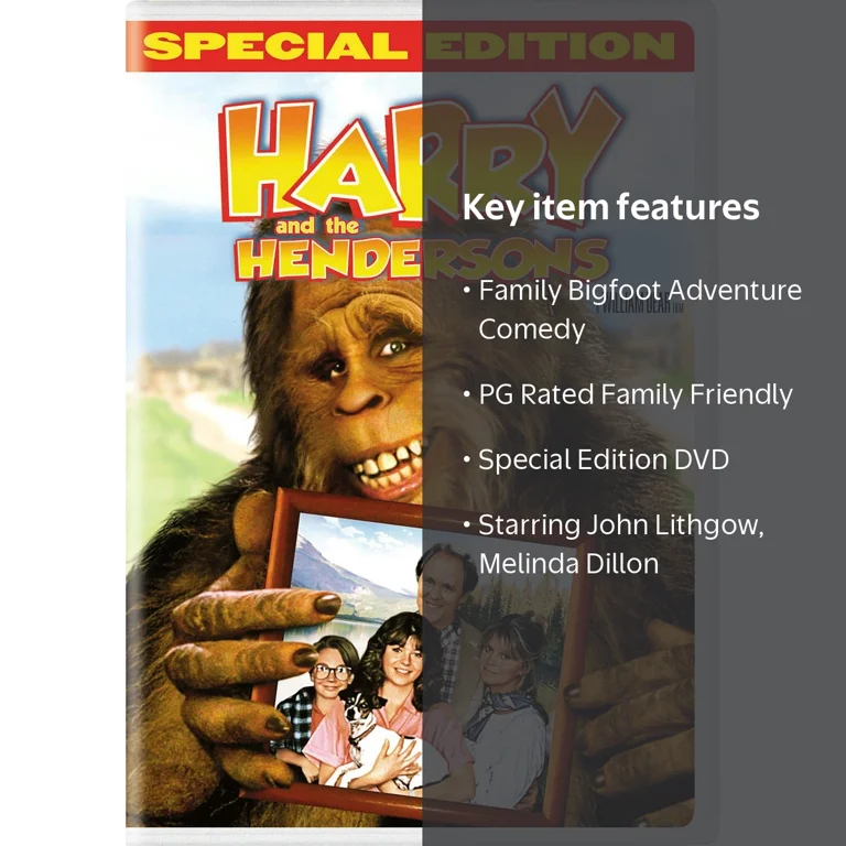 SDS, DVD, Harry and the Hendersons, Special Edition, 2007