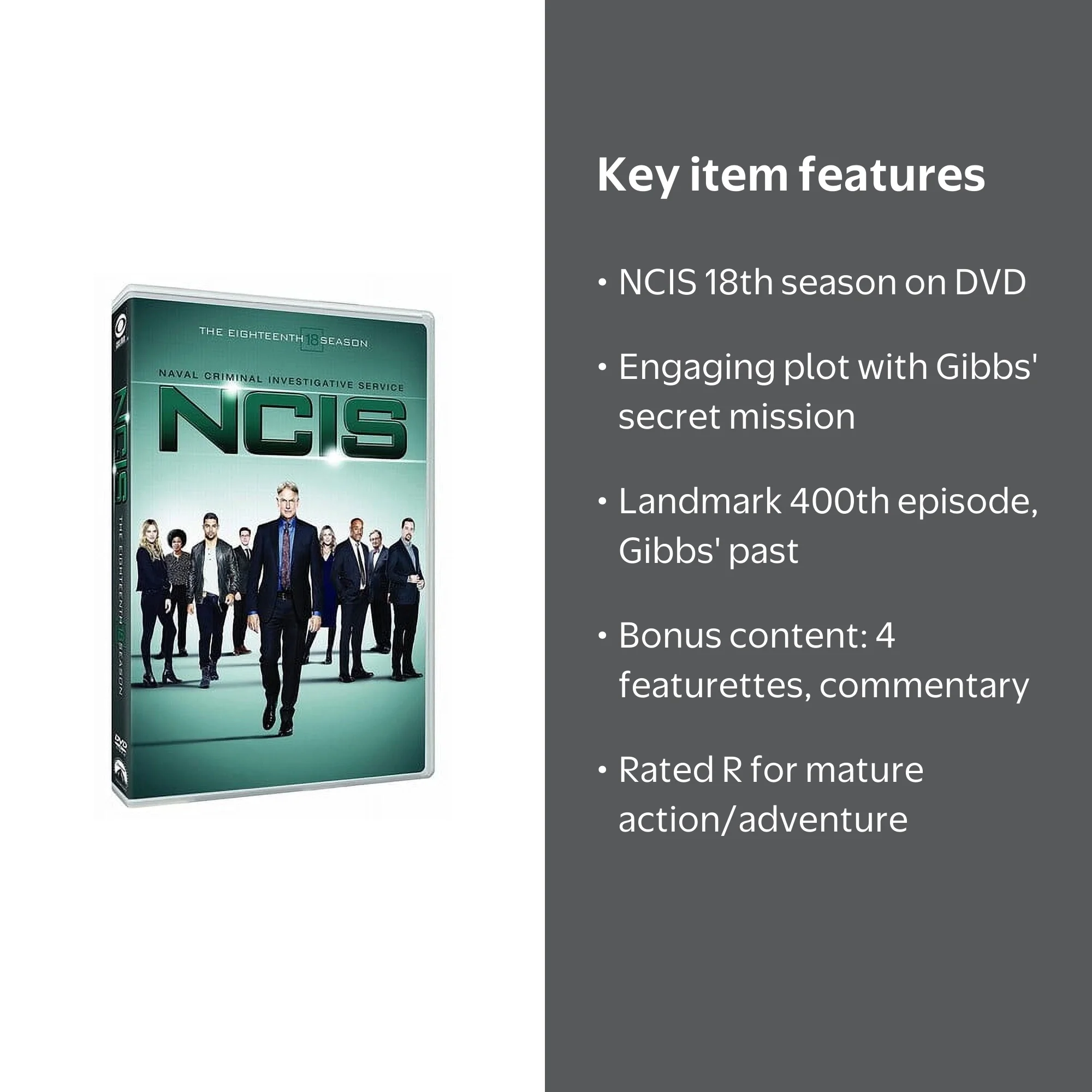 アメリカ海軍捜査局 NCIS NAVAL Investigative NCIS: Naval Criminal Investigative Service: The Eighteenth Season