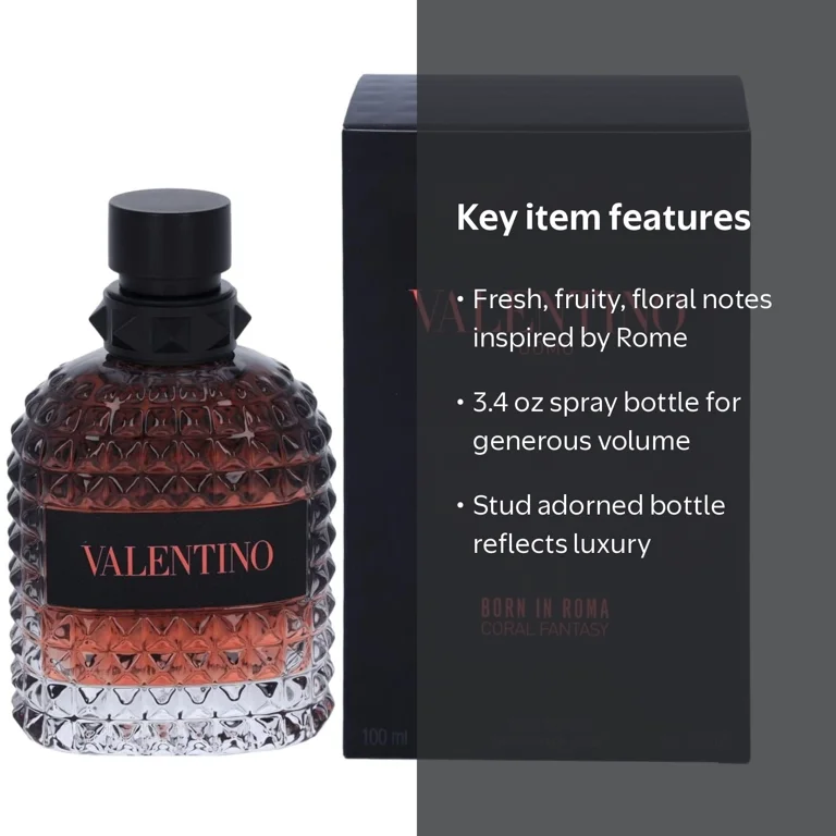 Valentino, Eau De Toilette Spray, 3.4 oz, Coral Fantasy - Walmart.com