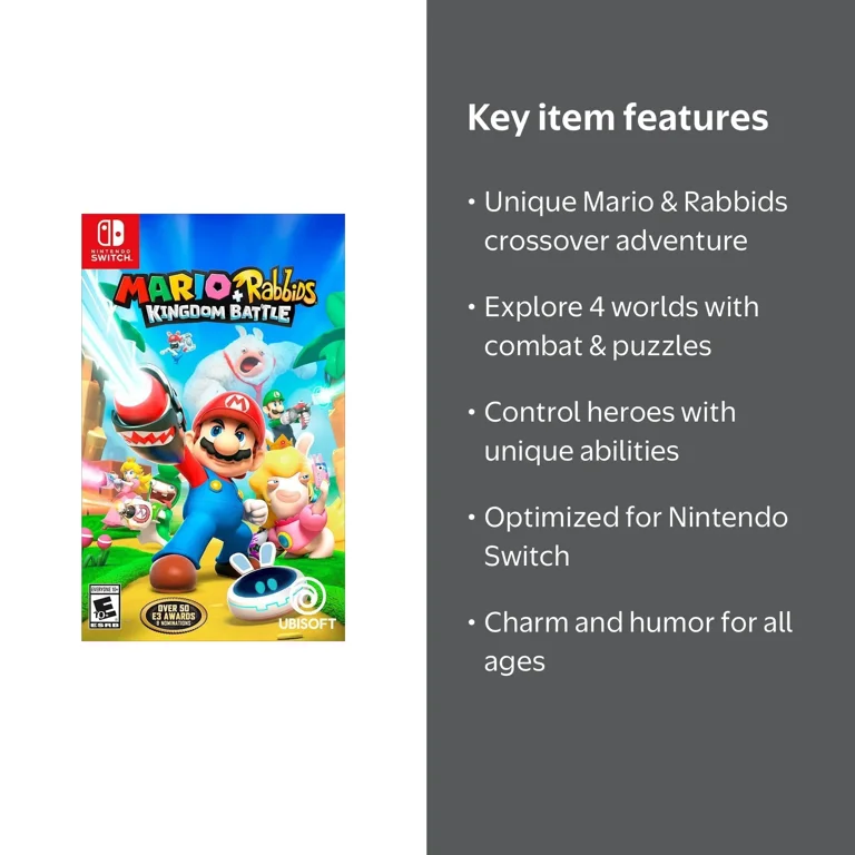 Ubisoft's Mario + Rabbids Kingdom Battle - Luigi Edition for