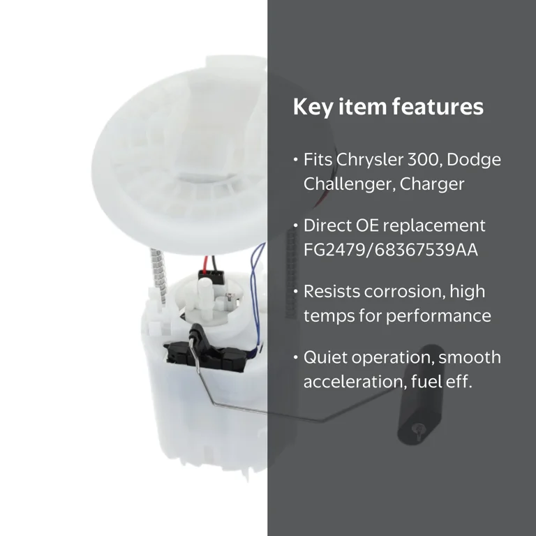 Electric Fuel Pump Assembly for Dodge Charger 2017-2021 Challenger