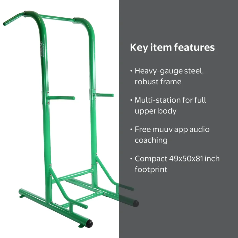Stamina, Outdoor Fitness Power Tower, Green, 49