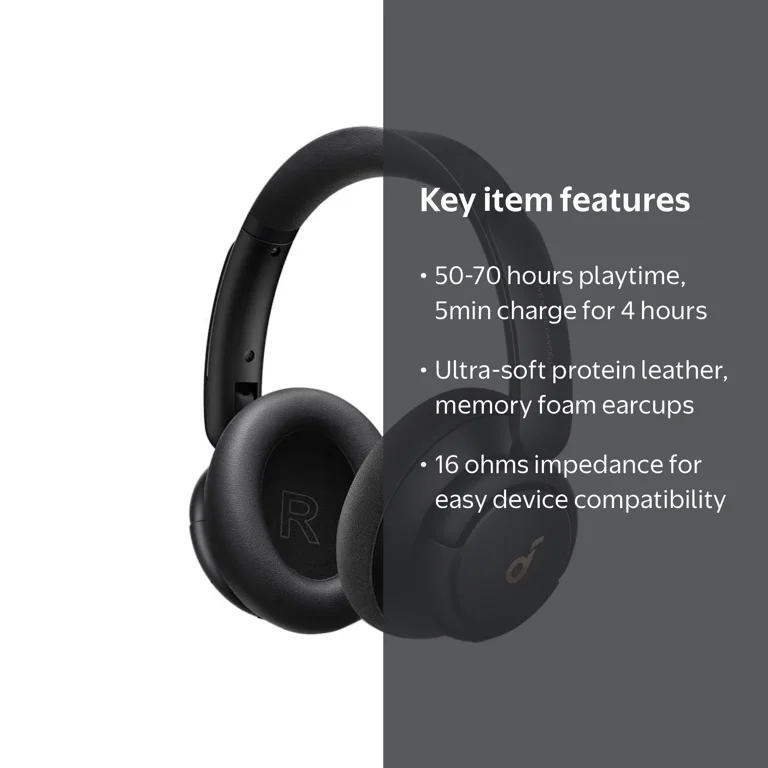 Soundcore Life Q30 Over-Ear Headphones with Multi-Mode Noise