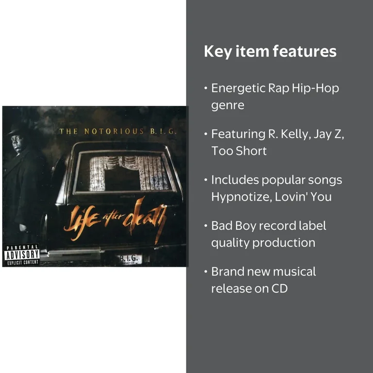 Notorious B.I.G. - Life After Death - Music & Performance - CD