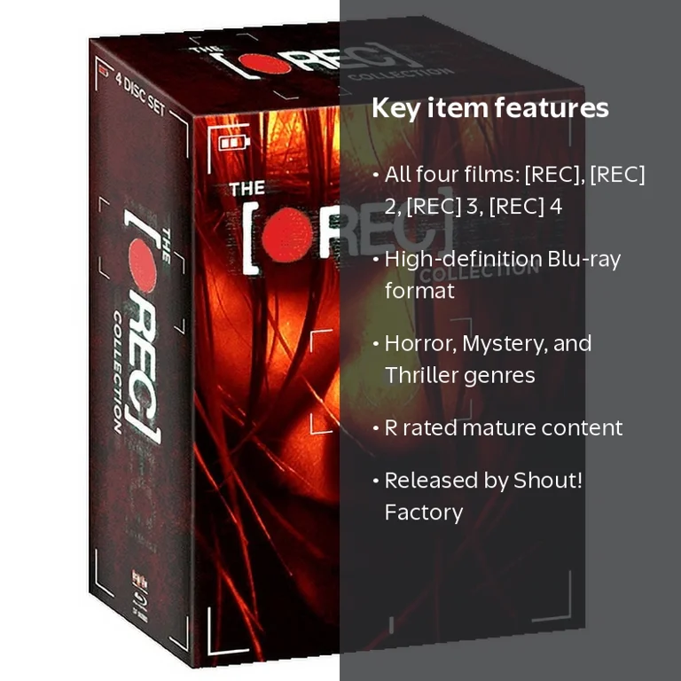 SDS, The REC Collection, Blu-ray, Horror, Mystery, Thriller