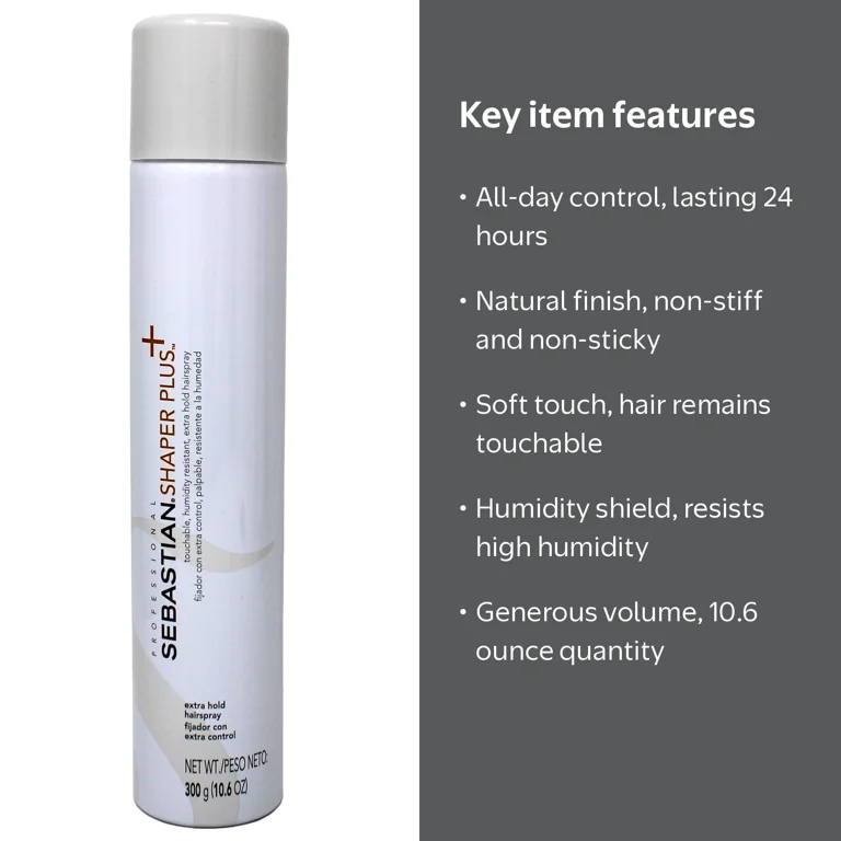 Sebastian Shaper Plus Hairspray 10.6 oz - Unisex, Humidity