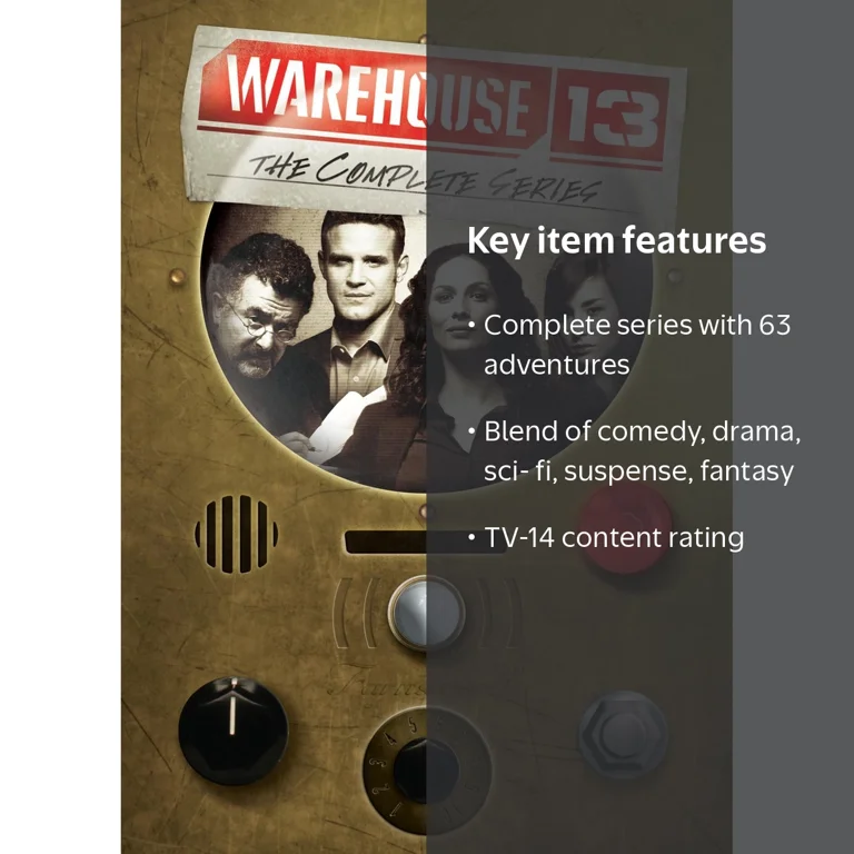 Warehouse 13: The Complete Series (DVD), Universal Studios, Sci-Fi