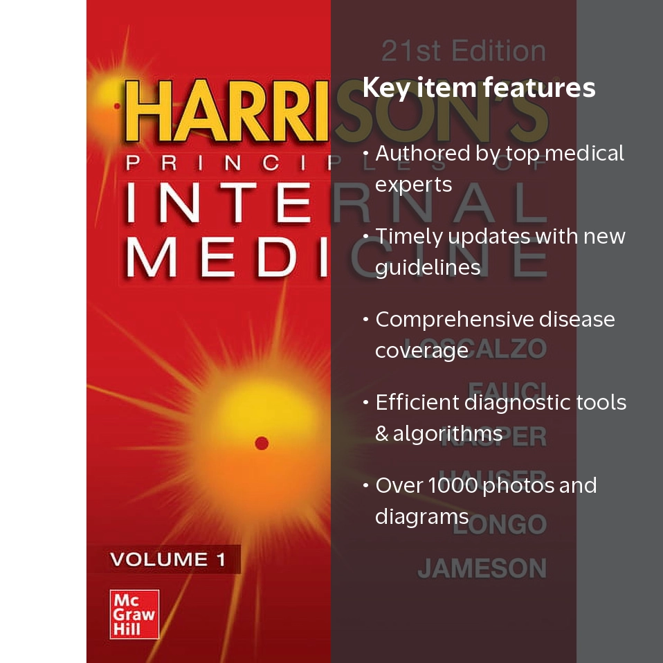 Harrison's Principles of Internal Medicine, 21st Ed., Vol.1 and