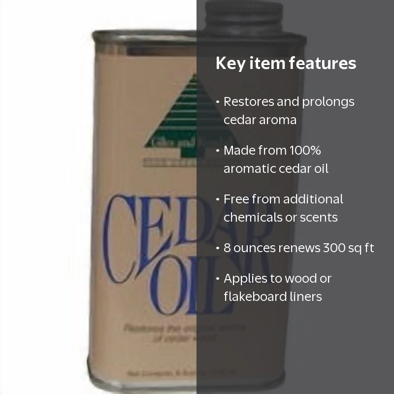 Giles & Kendall 8 Oz. Cedar Oil Wood Finish Restorer - Walmart.com