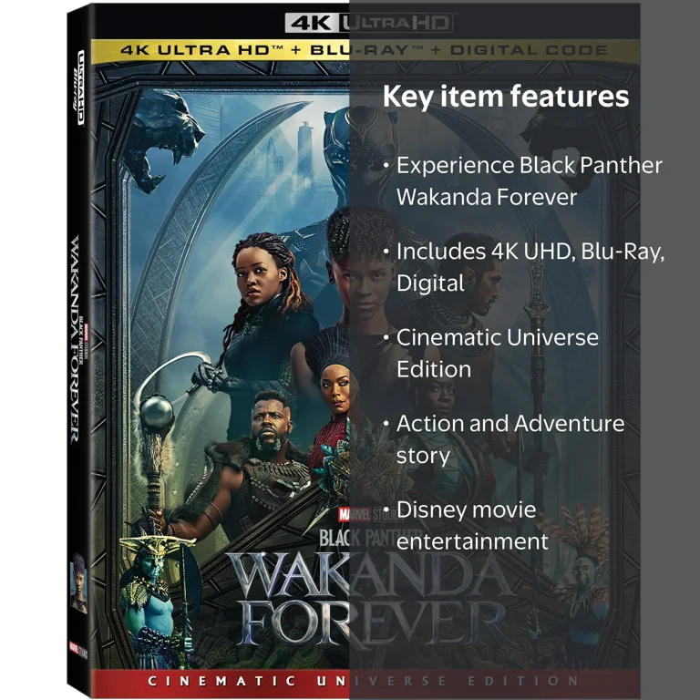 Disney's Marvel Studios Black Panther: Wakanda Forever (4K UHD +