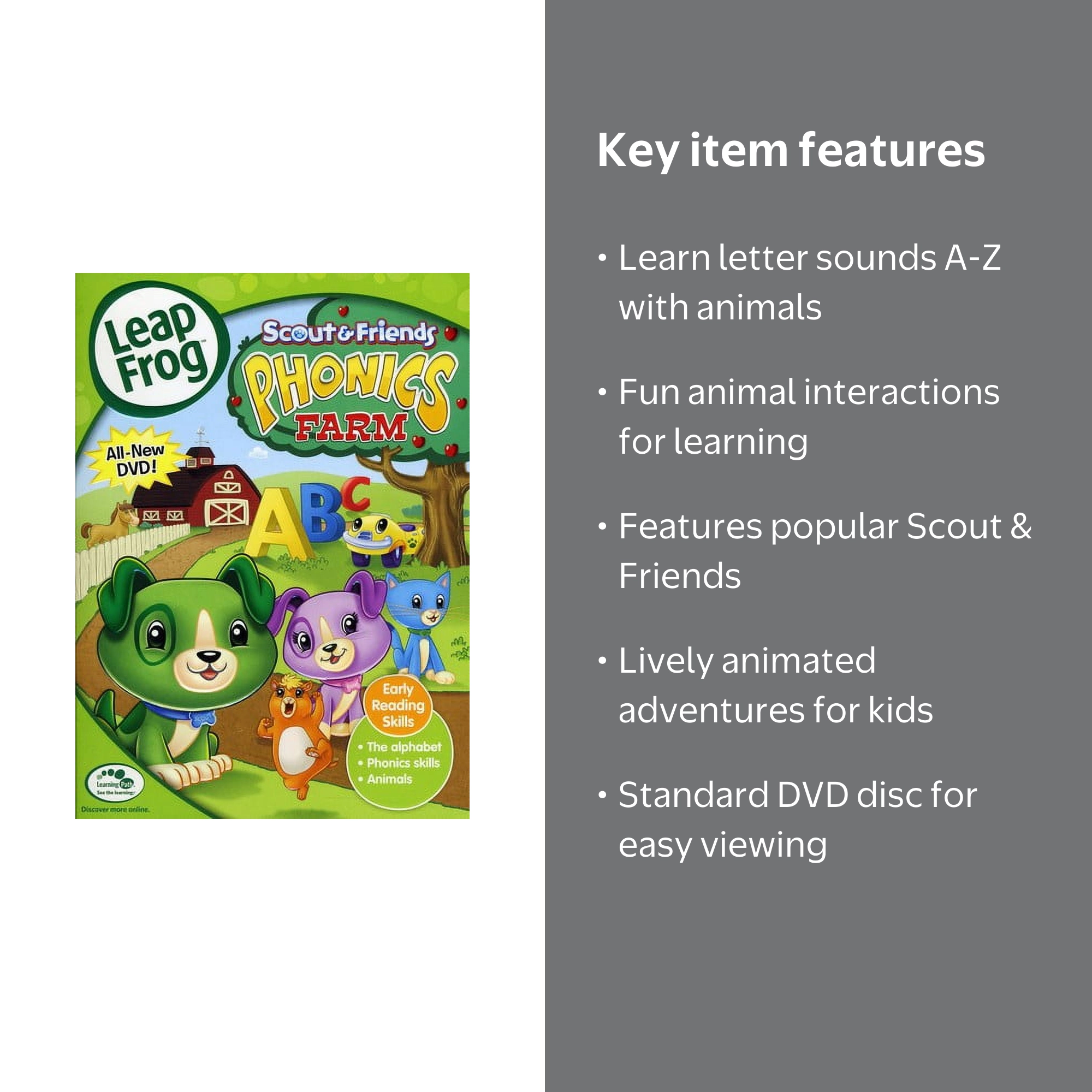 キッズ・ファミリー Basic DVD Stage 1-6 & Phonics DVD 1-2 Rock 'N Learn: Phonics Volume 1 - (2010 Rock 'N Learn, Inc