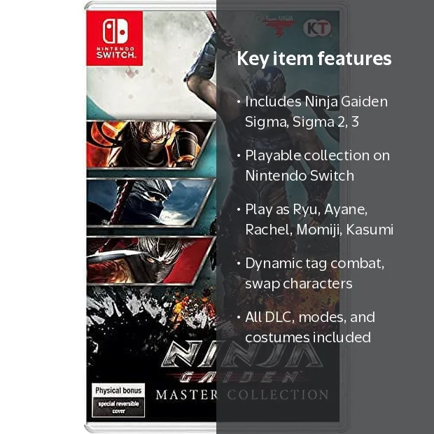 Free Shipping! Ninja Gaiden: Master Collection - Nintendo Switch
