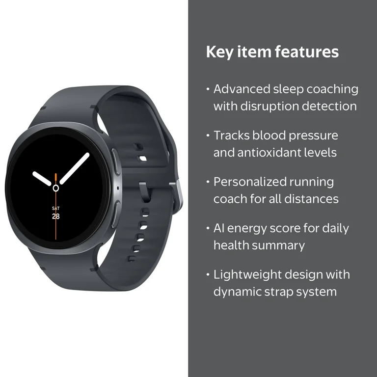 Samsung, Galaxy Watch8, 44mm, Bluetooth, Health Tracking - Walmart.com