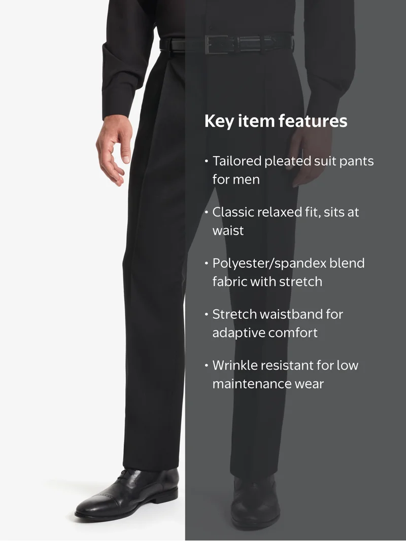 chaps dress pants Men's & Big Men's Seacoast Wash Flex Twill Chino Pants, Waist Sizes 30-42 Care Dry clean Polyester/spandex Chaps Performance Suit Separates for
