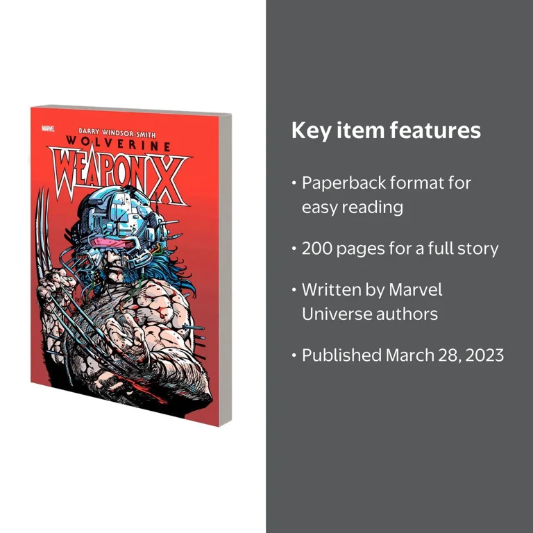 Wolverine: Weapon X Deluxe Edition, (Paperback) - Walmart.com
