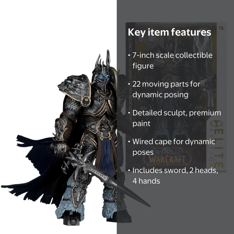 McFarlane Toys World of Warcraft Lich King 7