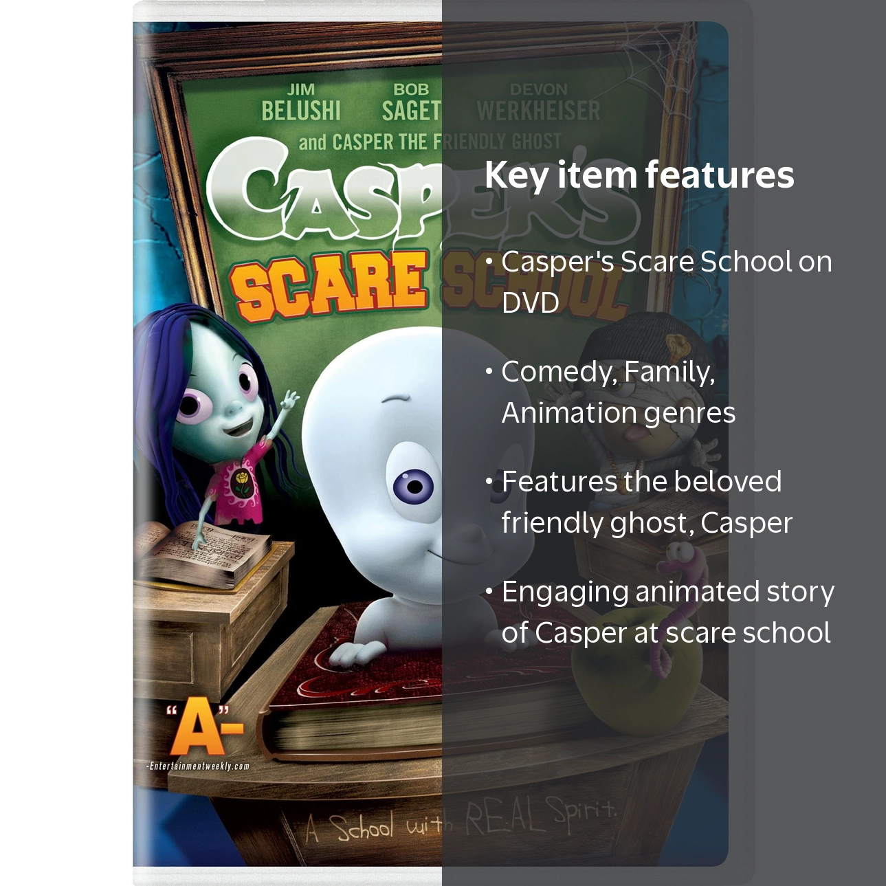 Casper's Scare School [DVD] - Walmart.com