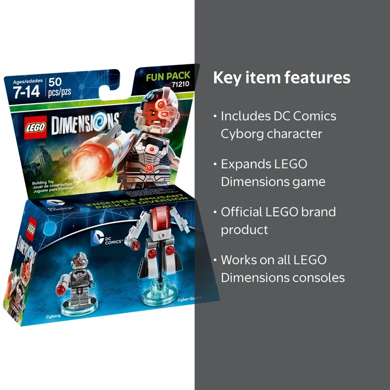 DC Cyborg Fun Pack - LEGO Dimensions - Walmart.com