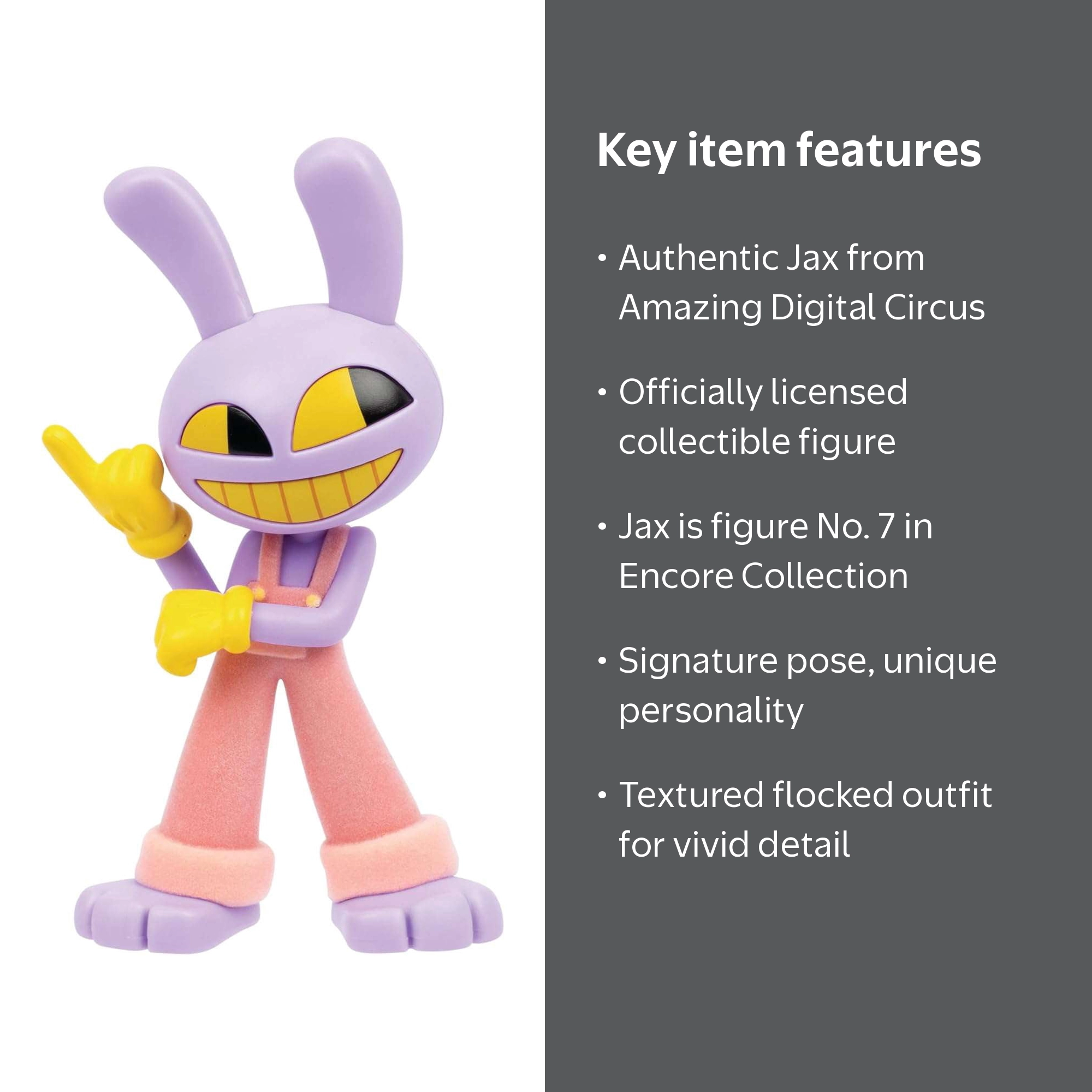Amazing Digital Circus, Vinyl Figure, Jax 4