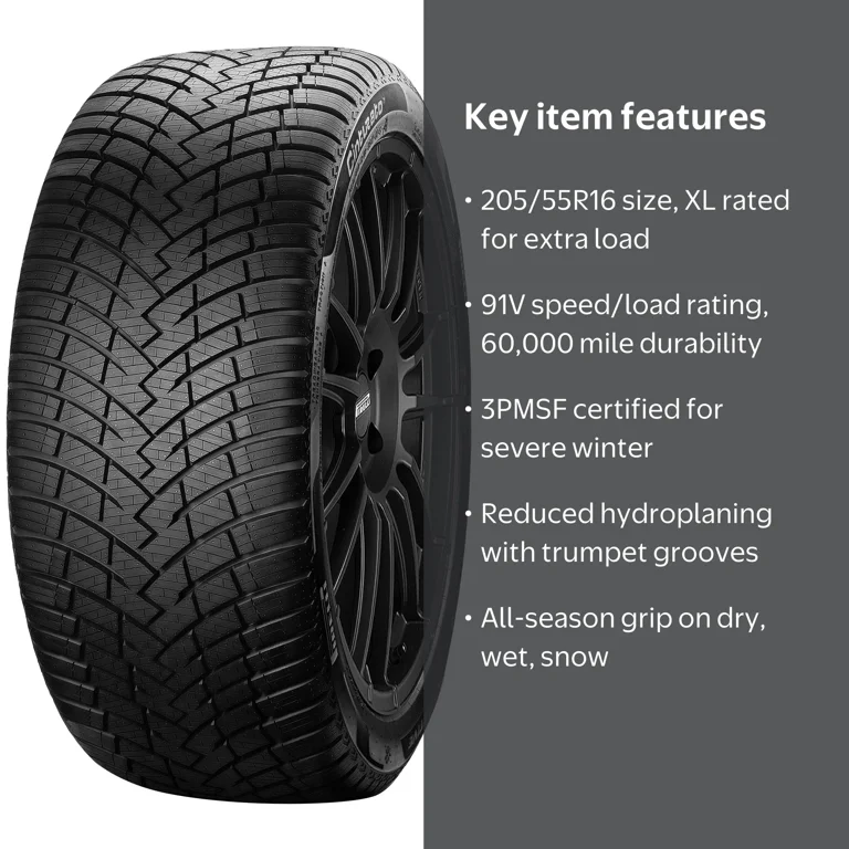 205/55R16 91V PIR CINTURATO WEATHERACTIVE - Walmart.com