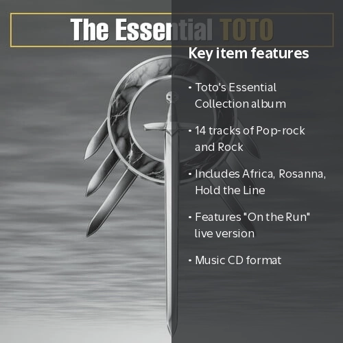 Sony, Music CD, Toto The Essential Toto Music and Performance