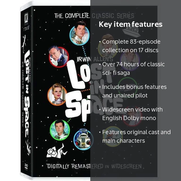 Lost in Space: The Complete Classic Series DVD Set, 83 Episodes