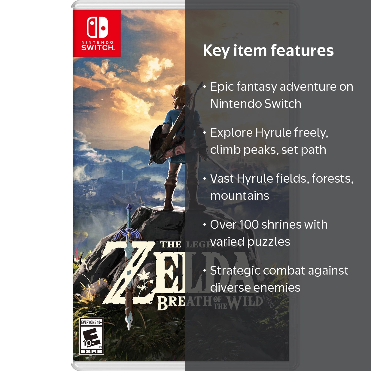 The Legend of Zelda: Breath of the Wild - Nintendo Switch
