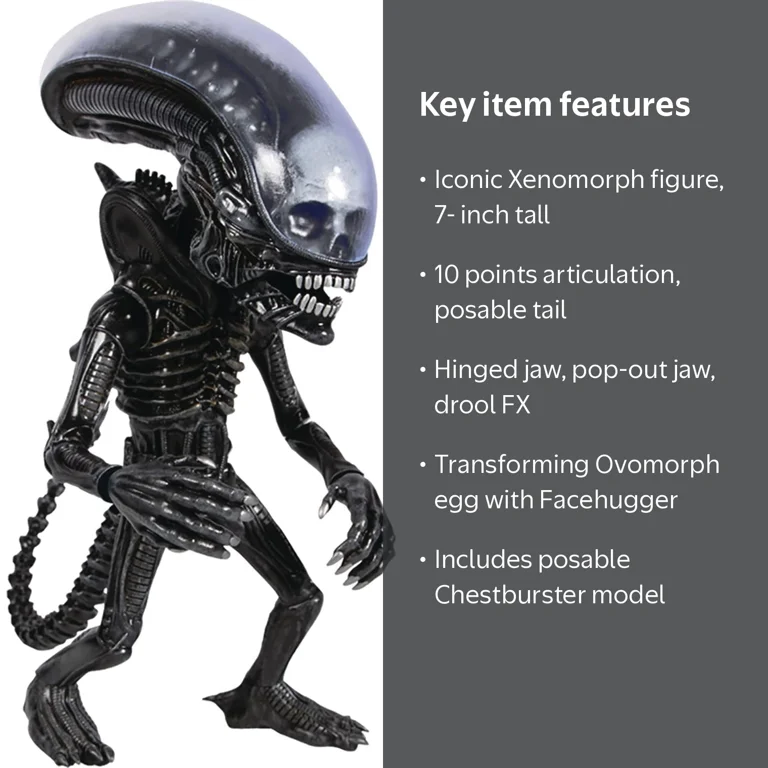 Alien MDS Designer Series Xenomorph Deluxe Action Figure - Walmart.com