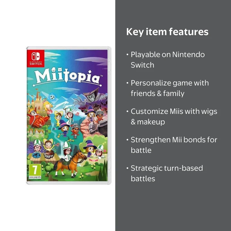 Nintendo, Video Game, Miitopia, for Nintendo Switch - Walmart.com