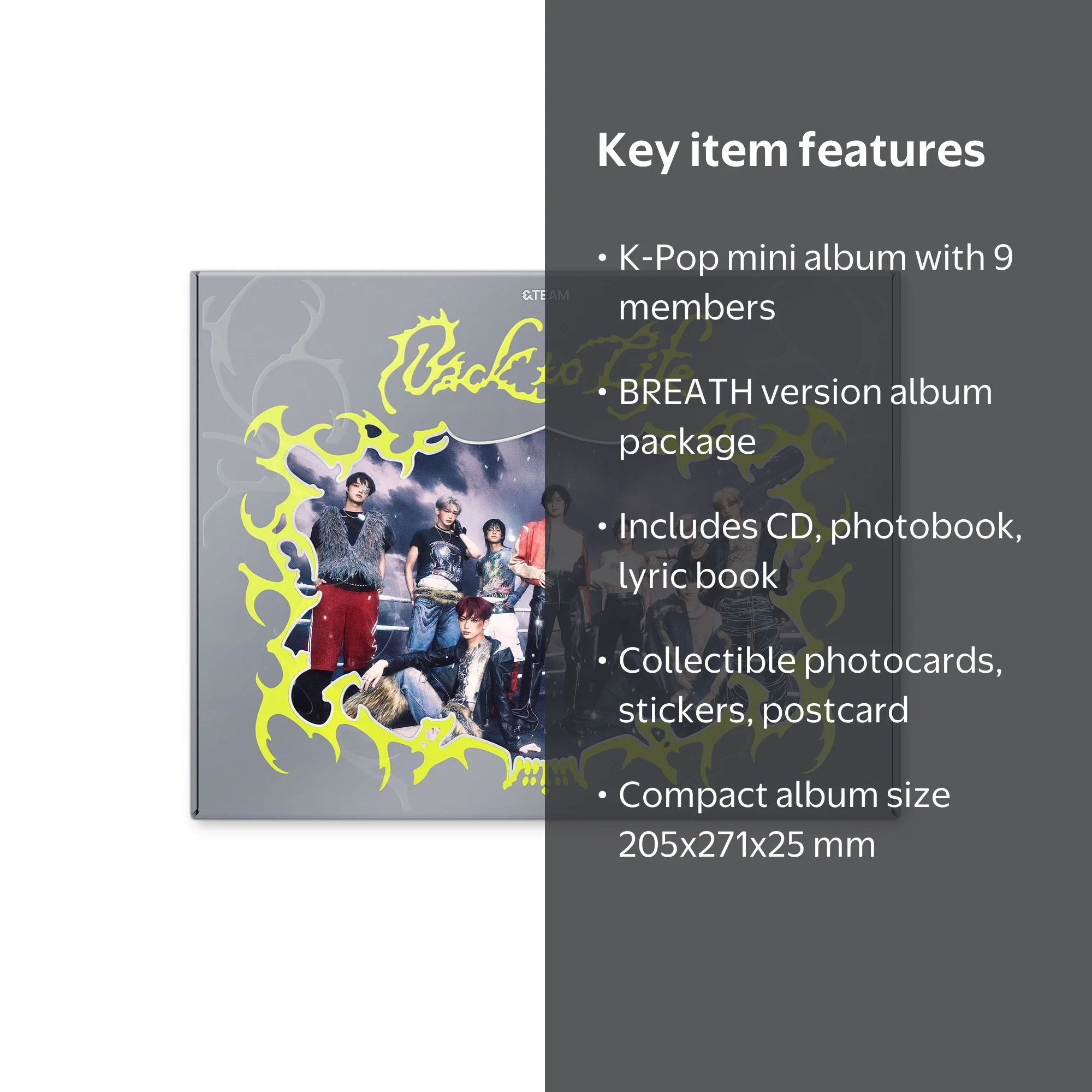 &Team - &TEAM KR 1st Mini Album 'Back to Life' [BREATH ver