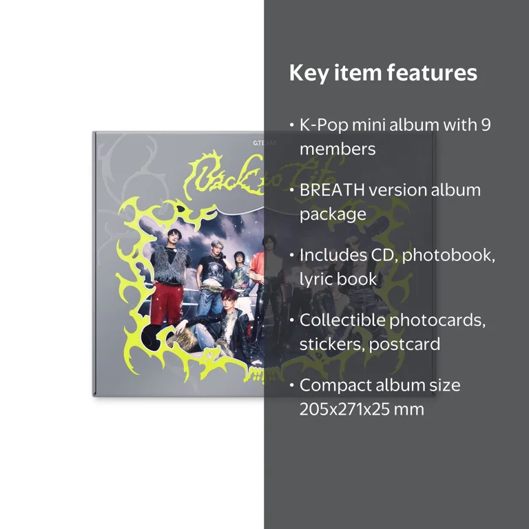 &Team - &TEAM KR 1st Mini Album 'Back to Life' [BREATH ver