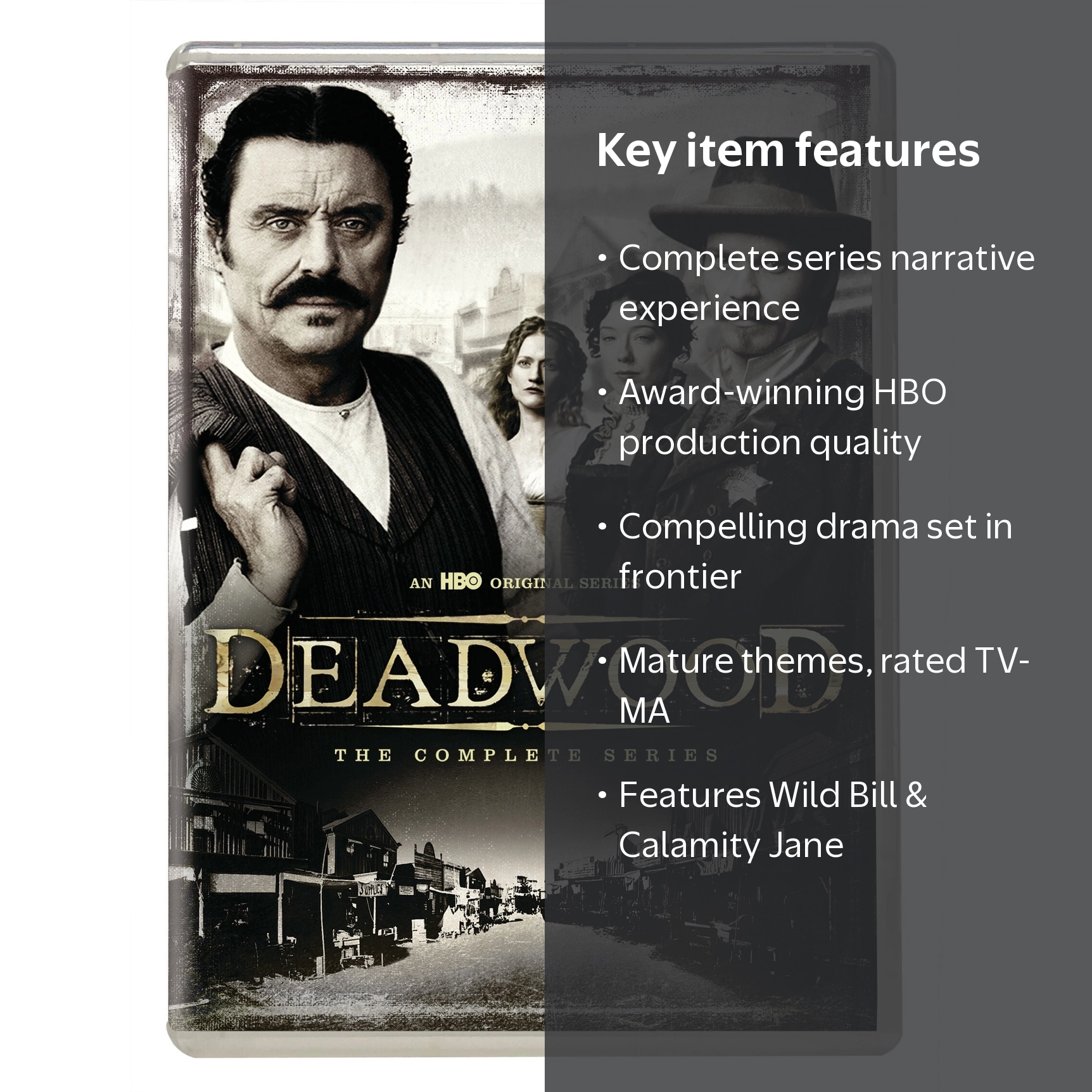 Deadwood: The Complete Series Box Set (DVD) - Walmart.com