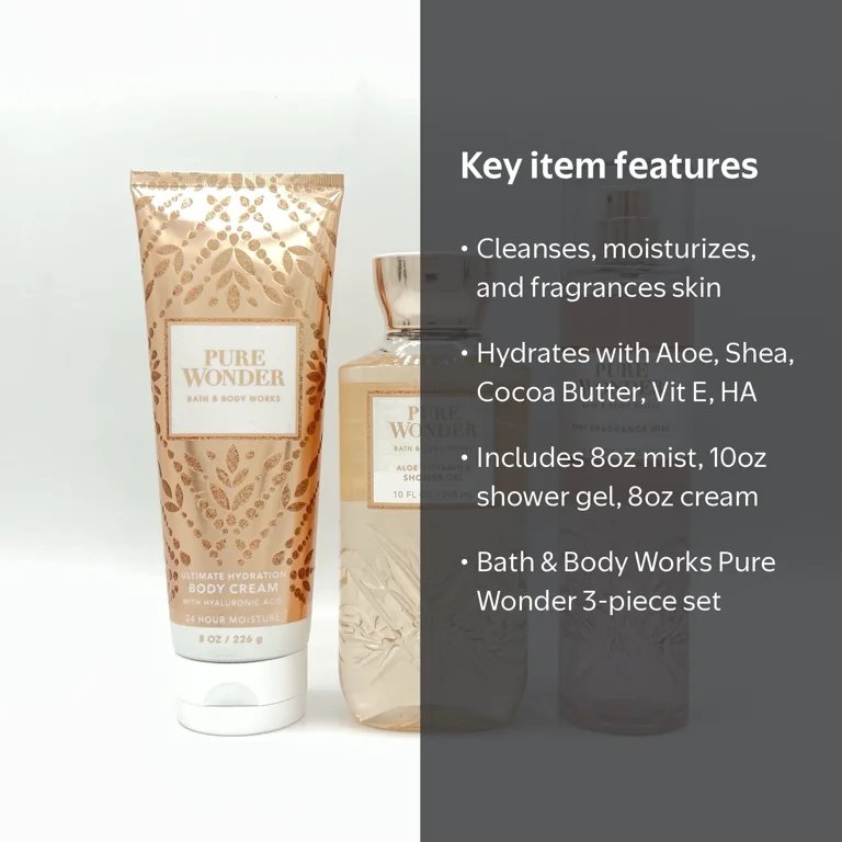 Pure Wonder ボディローション 4本セット Amazon.com : Bath & Body