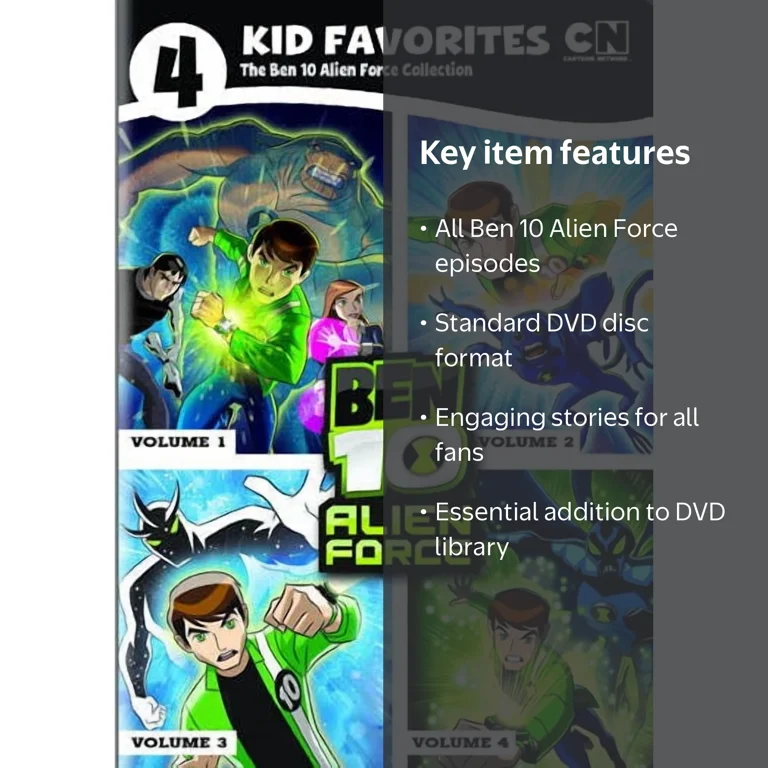 4 Kid Favorites - The Ben 10 Alien Force Collection - The Complete