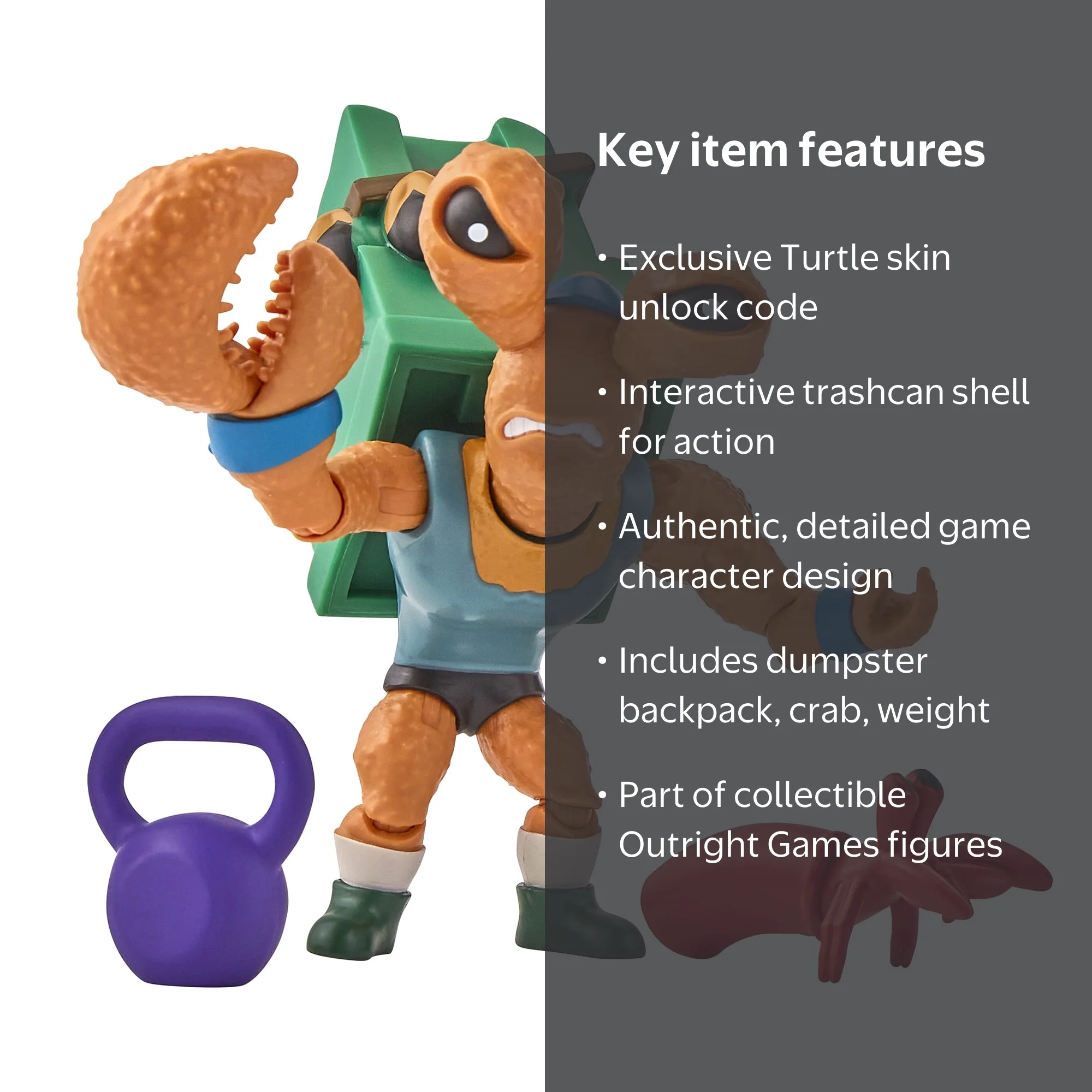 Teenage Mutant Ninja Turtles Crabapult Figure by Playmates Toys