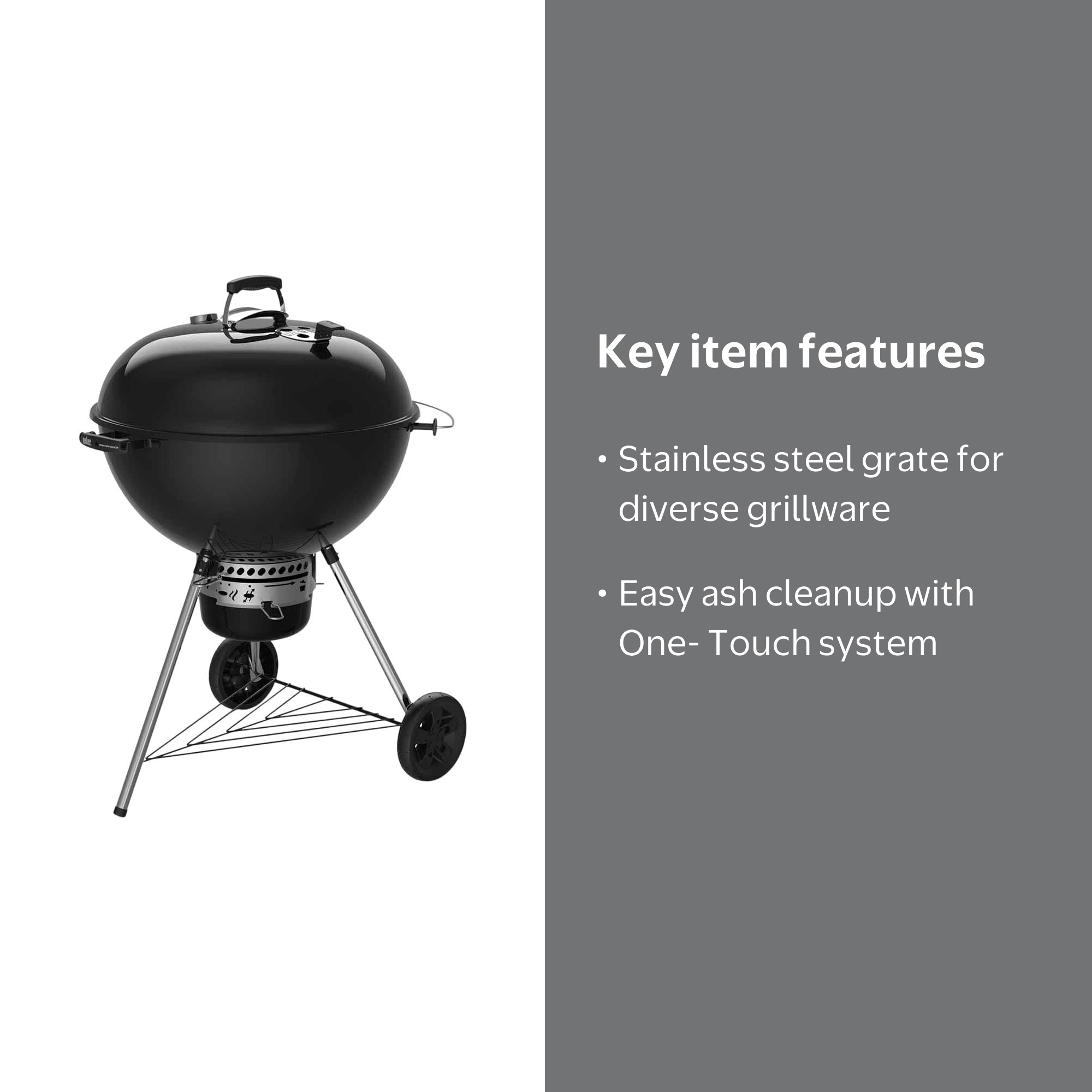 Weber, Charcoal Kettle Grill, 26 Inch, Warming Rack - Walmart.com
