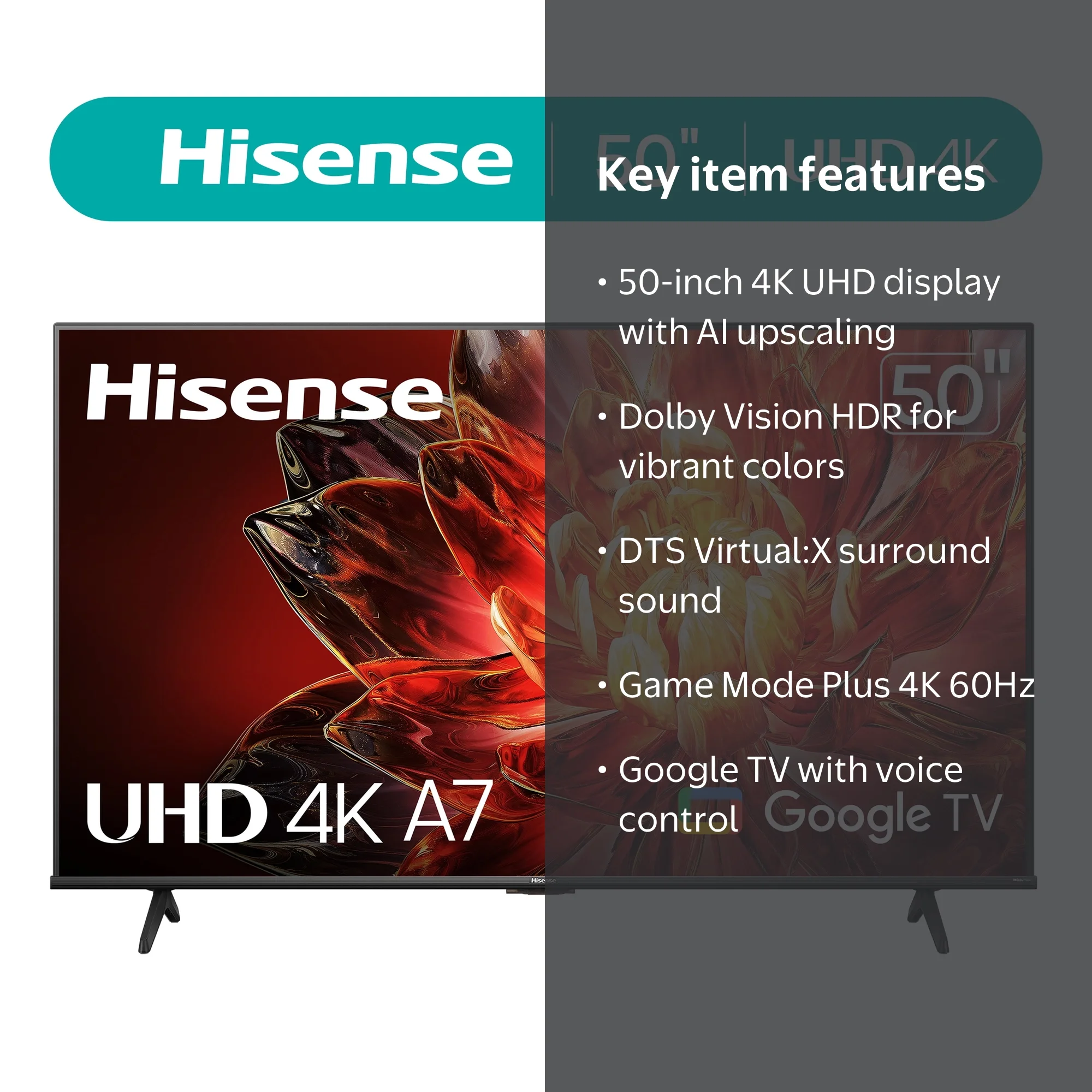メーカー保証付 Hisense 50G5N UHD 4K 50V型 未開封 k2-_b5ec97dd-0487-42a1-b51c-