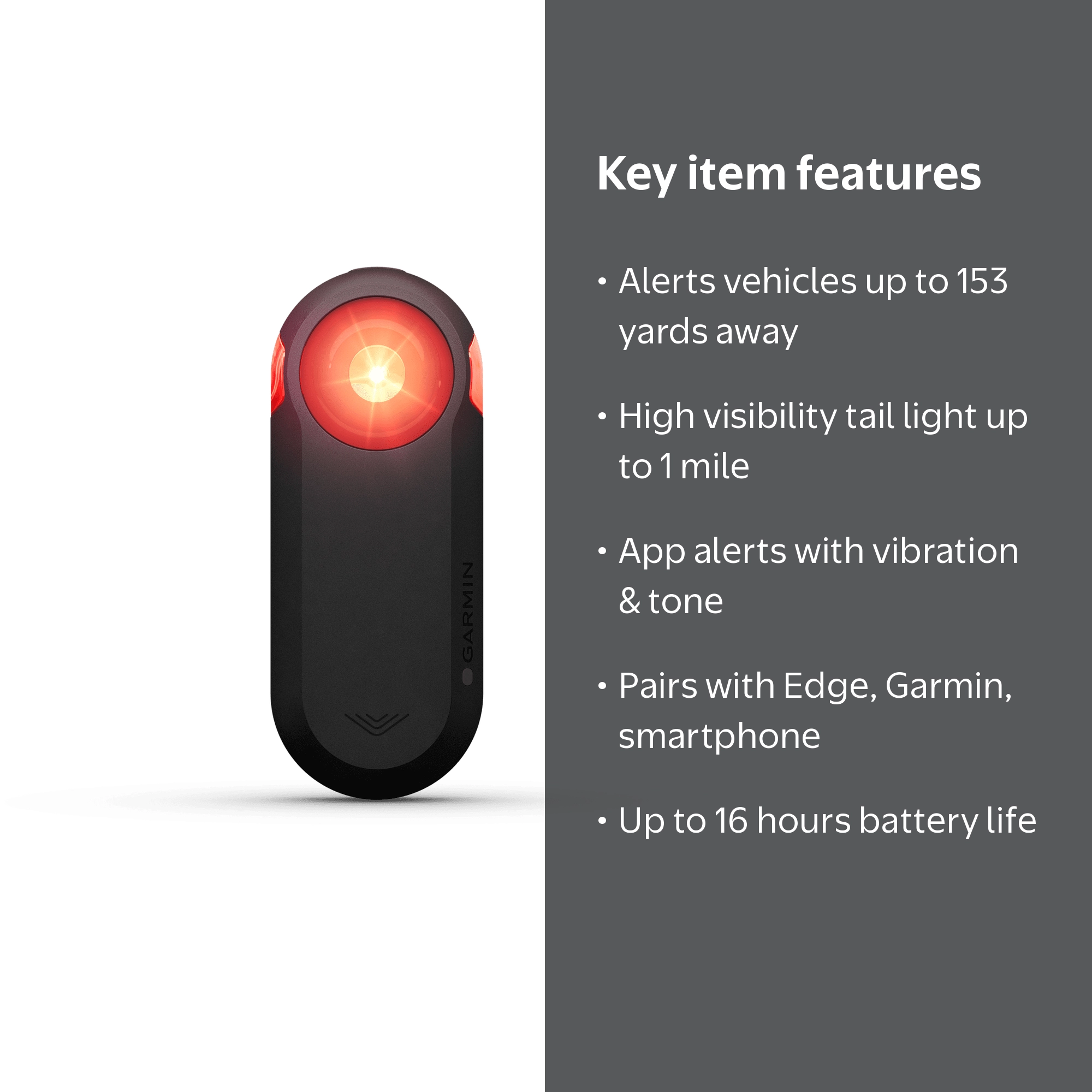 Garmin Varia RTL515 Bicycle Lights for Daycare Safety - Walmart
