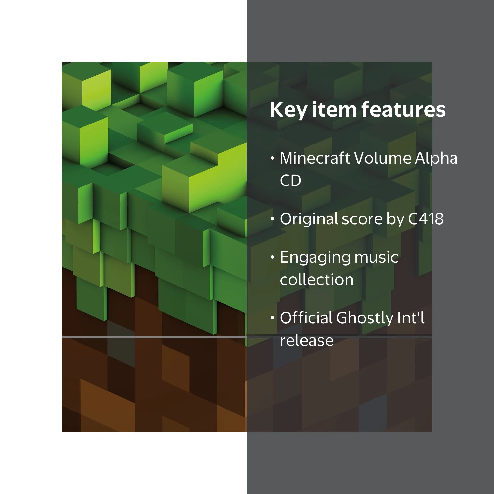 C418 - Minecraft Volume Alpha - Music & Performance - CD - Walmart.com