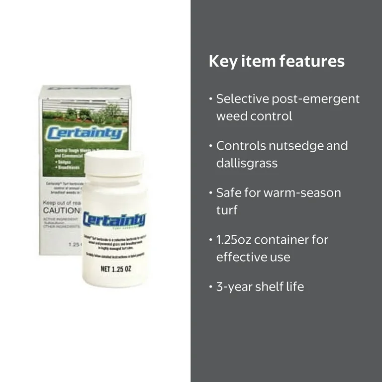 Certainty, Herbicide, 1.25oz, Sulfosulfuron Nutsedge Killer