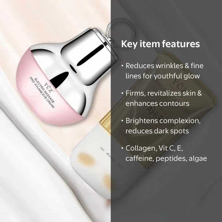 YCZ Eye Cream & Neck Cream Revitalizing Set - Smoothes fine lines