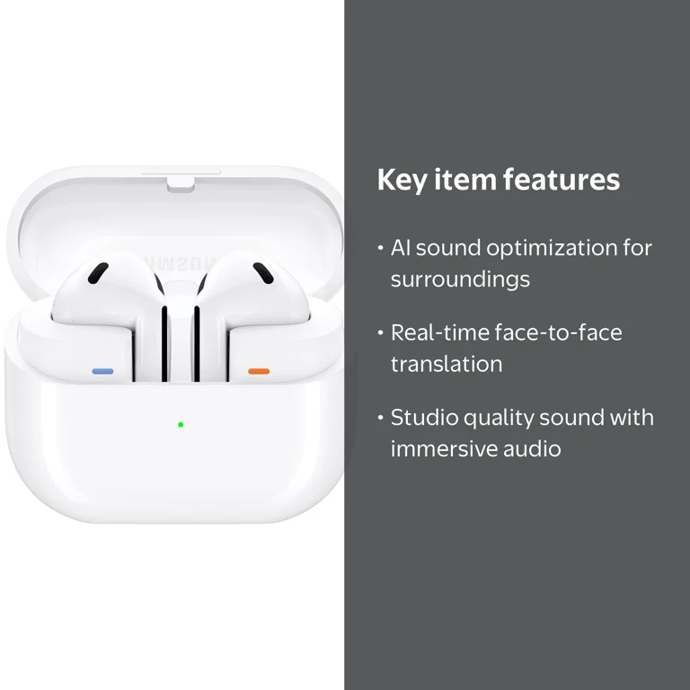 Samsung, Galaxy Buds3 Wireless Earbuds, Pro, with Charging Case